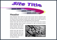 Simple Page Layout
